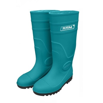 Cizme Cauciuc TOTAL, Marimea 40, Inaltime 39 cm, Impermeabile, Turcoaz Cizme Cauciuc TOTAL, Marimea 40, Inaltime 39 cm, Impermeabile, Turcoaz