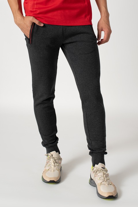 Puma, Ferrari slim fit szabadidőnadrág, Sötétszürke