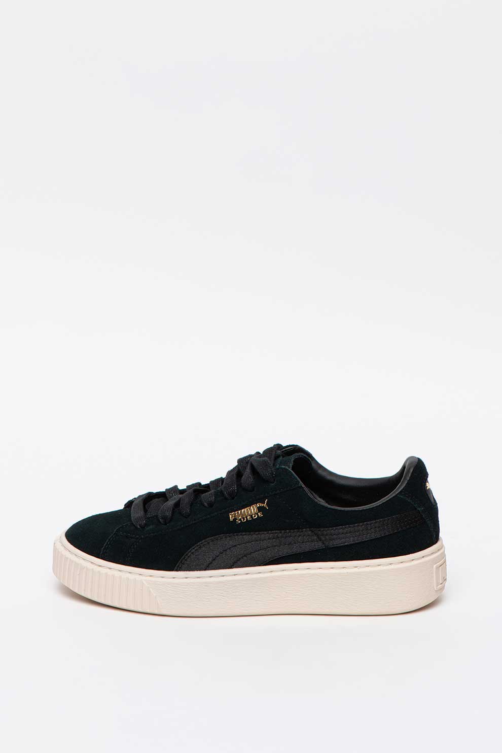 Puma, Pantofi sport de piele intoarsa cu garnituri textile Satin