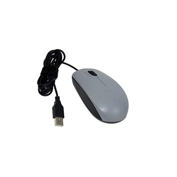 Mouse Dell Wired Optical, cu cablu USB, gri/negru, 0YR0N4 Mouse Dell Wired Optical, cu cablu USB, gri/negru, 0YR0N4