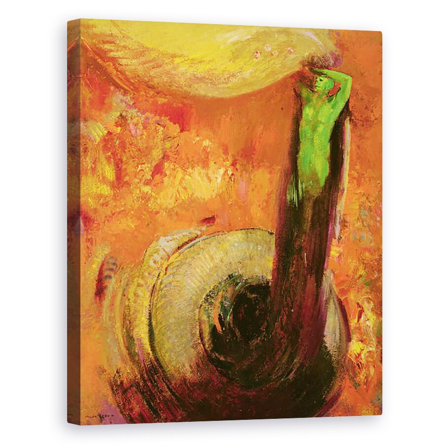 Tablou canvas - Odilon Redon - Moartea Verde, 40 x 50 cm