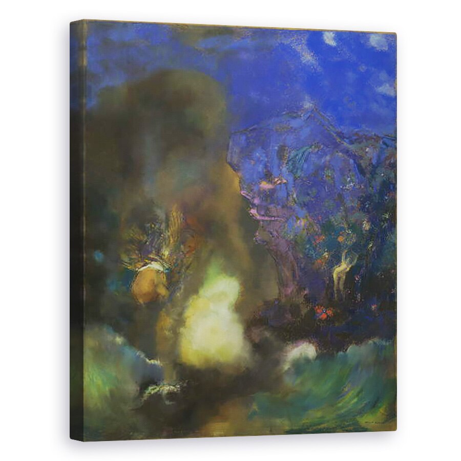 Tablou canvas - Odilon Redon - Roger si Angelica, 40 x 50 cm