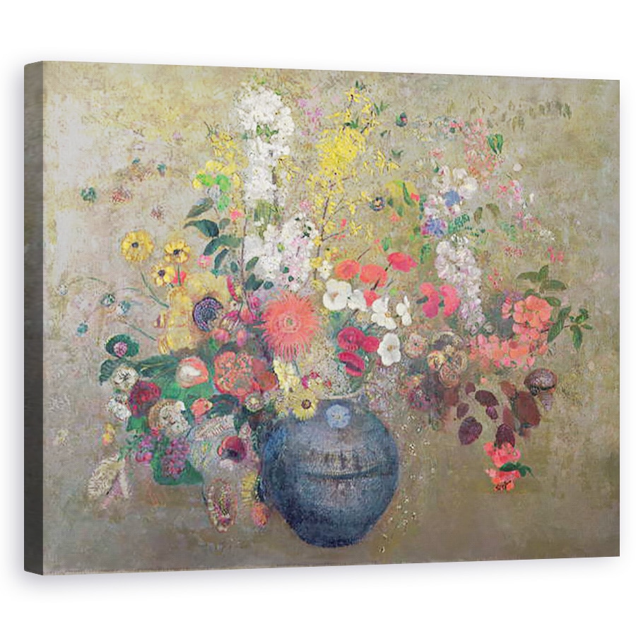 Tablou canvas - Odilon Redon - Flori, 40 x 50 cm