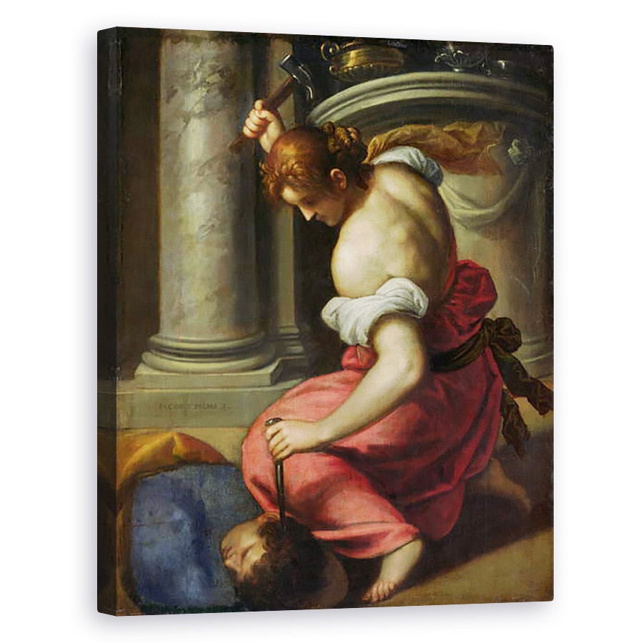 Tablou canvas - Palma Il Giovane - Moartea lui Sisera, 40 x 50 cm
