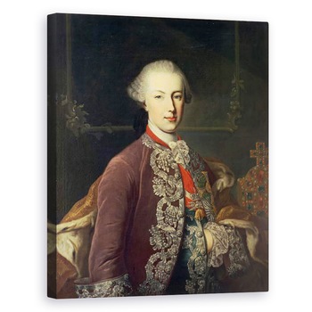 Tablou canvas - Scoala Austriaca - imparatul Iosif al II-lea al Germaniei, 60 x 75 cm Tablou canvas - Scoala Austriaca - imparatul Iosif al II-lea al Germaniei, 60 x 75 cm