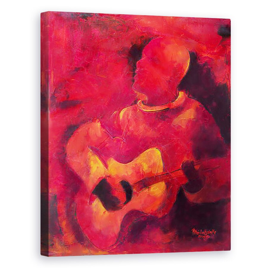 Tablou canvas - Patricia Brintle - Ambianta muzicala, 2009, 60 x 75 cm