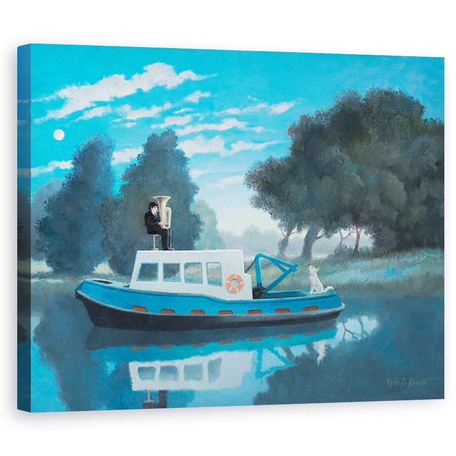 Tablou canvas - Ophelia Redpath - Raul Lunii, 40 x 50 cm