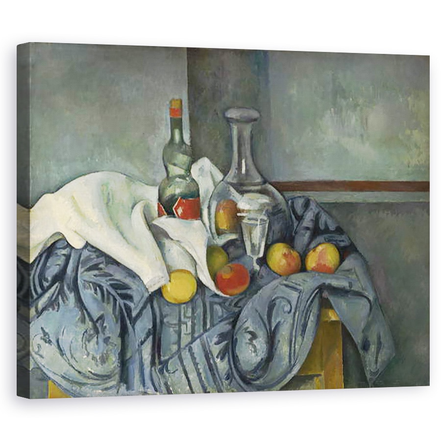 Tablou canvas - Paul Cezanne - The Peppermint Bottle, 60 x 75 cm