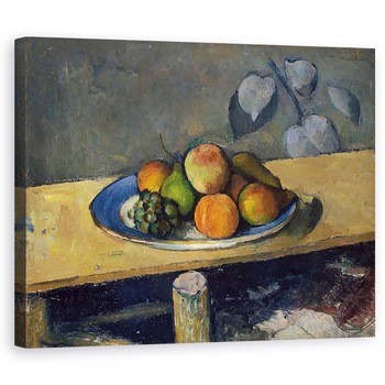 Tablou canvas - Paul Cezanne - Mere, Pere si Struguri, 60 x 75 cm Tablou canvas - Paul Cezanne - Mere, Pere si Struguri, 60 x 75 cm