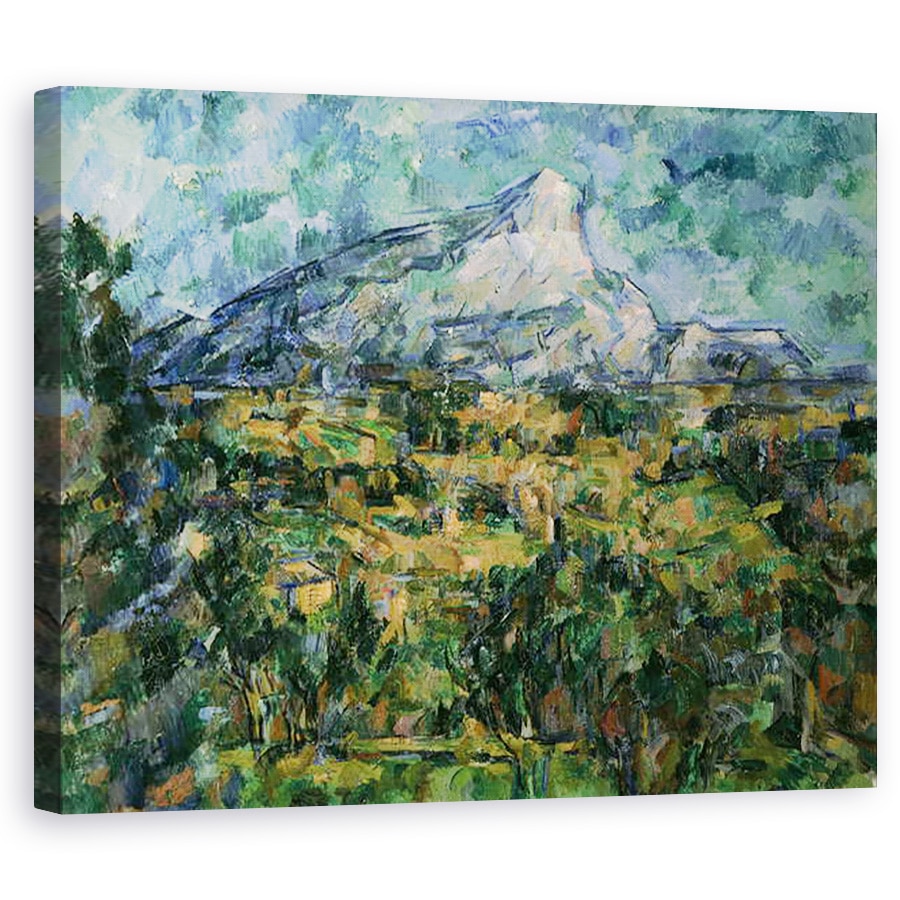 Tablou canvas - Paul Cezanne - Mont Sainte-Victoire I, 60 x 75 cm
