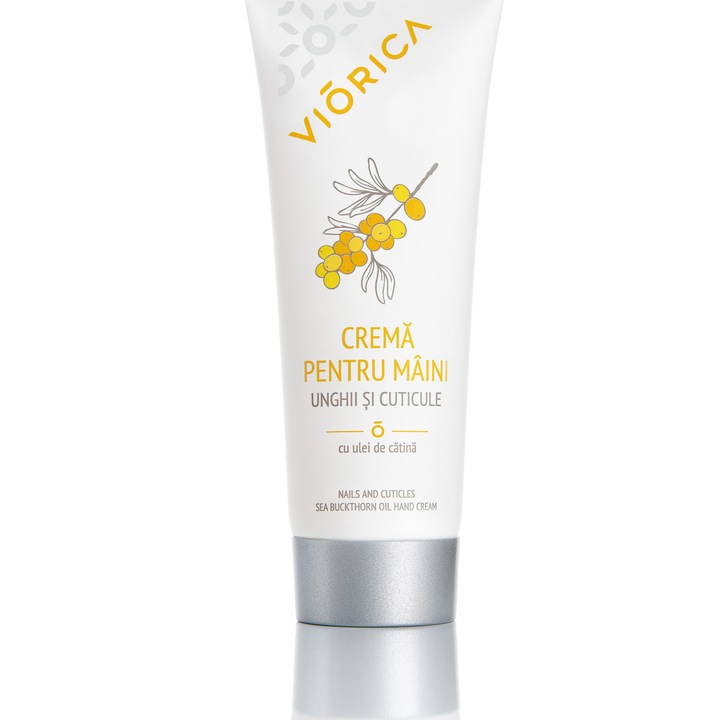 Crema pentru maini, unghii si cuticule, Viorica, 75 ml