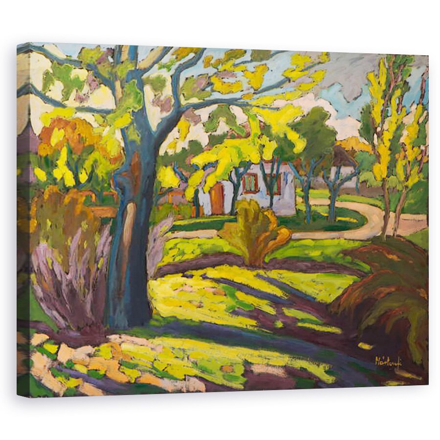 Tablou canvas - Marta Martonfi-Benke - 4222 Toamna pe strada noastra, 60 x 75 cm