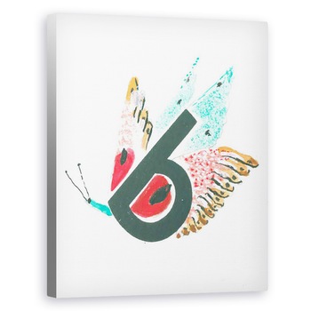 Tablou canvas - Mary Kuper - b este pentru fluture, 60 x 75 cm Tablou canvas - Mary Kuper - b este pentru fluture, 60 x 75 cm