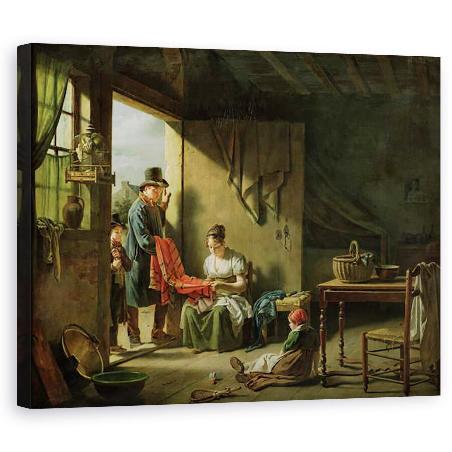 Tablou canvas - Martin Drolling - Pedlar, 60 x 75 cm