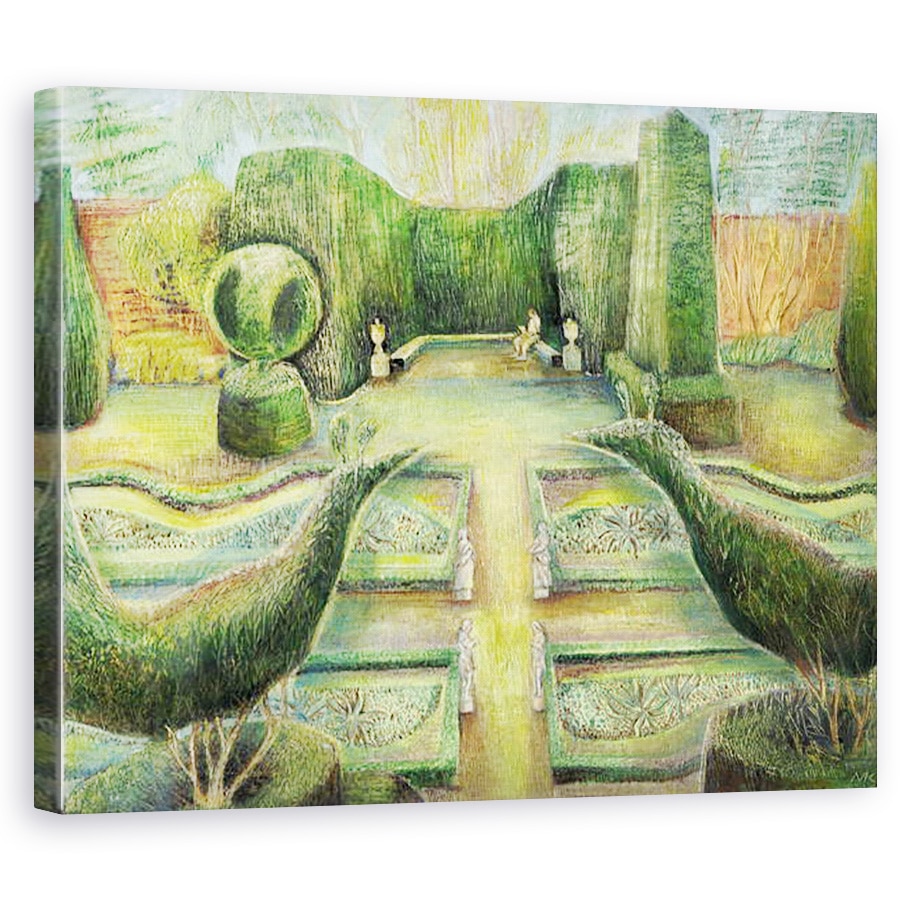 Tablou canvas - Mary Kuper - Gradina Lunga, Cliveden, 60 x 75 cm