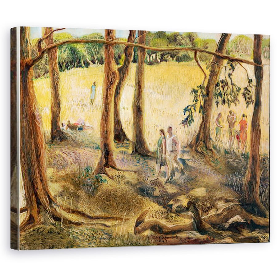 Tablou canvas - Mary Kuper - Sub copaci, 60 x 75 cm