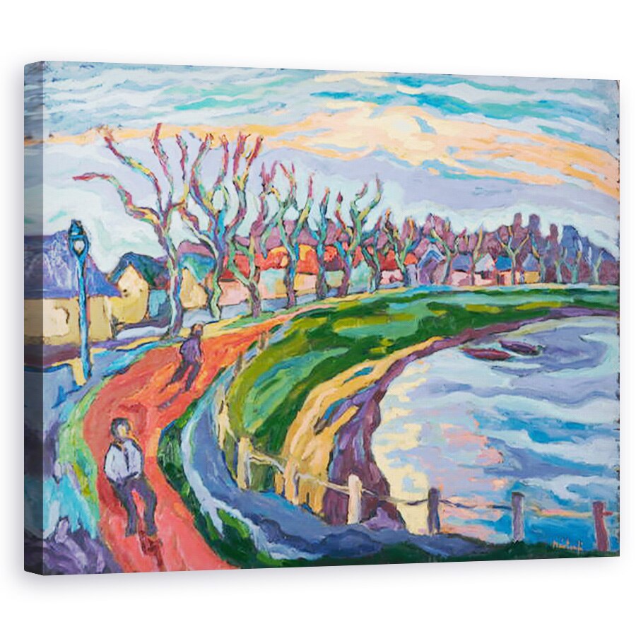 Tablou canvas - Marta Martonfi-Benke - Seri Koros-Bank, 60 x 75 cm