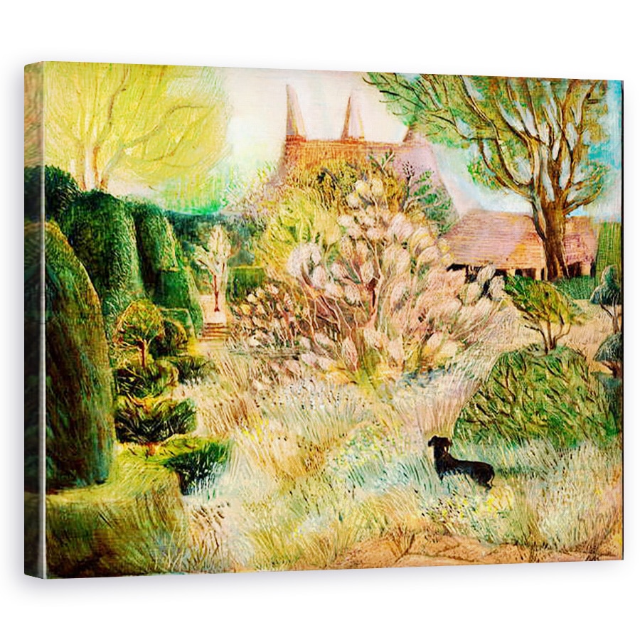 Tablou canvas - Mary Kuper - Mare Dixter - Dachshund lui Christopher Lloyd, 60 x 75 cm