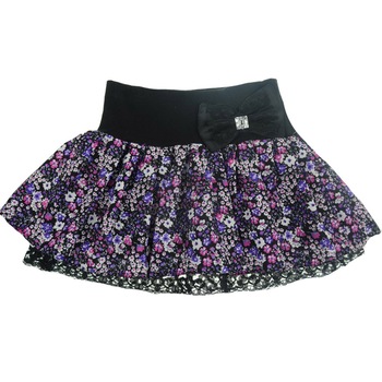 Fusta casual pentru fete NN FMN-1, Multicolor, 104 cm Fusta casual pentru fete NN FMN-1, Multicolor, 104 cm