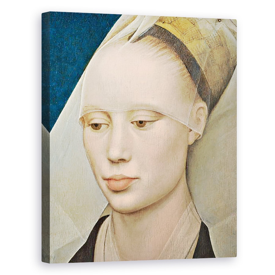 Tablou canvas - Rogier van der Weyden - Portretul unei doamne, 80 x 100 cm