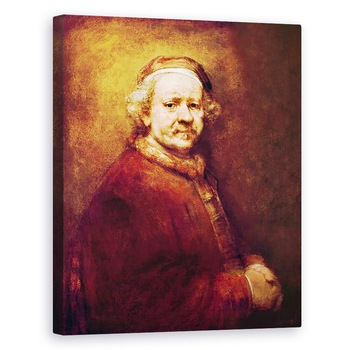 Tablou canvas - Rembrandt Harmensz van Rijn - Autoportret la varsta de la 63 de la ani, 60 x 75 cm Tablou canvas - Rembrandt Harmensz van Rijn - Autoportret la varsta de la 63 de la ani, 60 x 75 cm