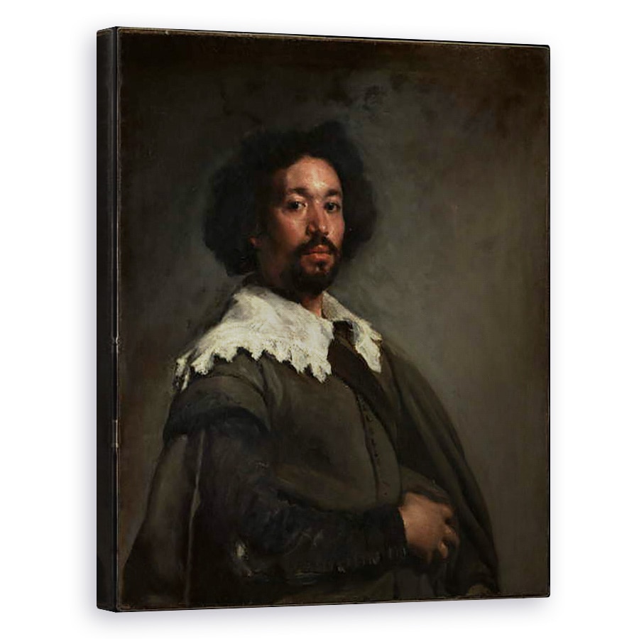 Tablou canvas - Diego Rodriguez de la Silva y Velazquez - Portretul lui Juan de la Pareja, 60 x 75 cm