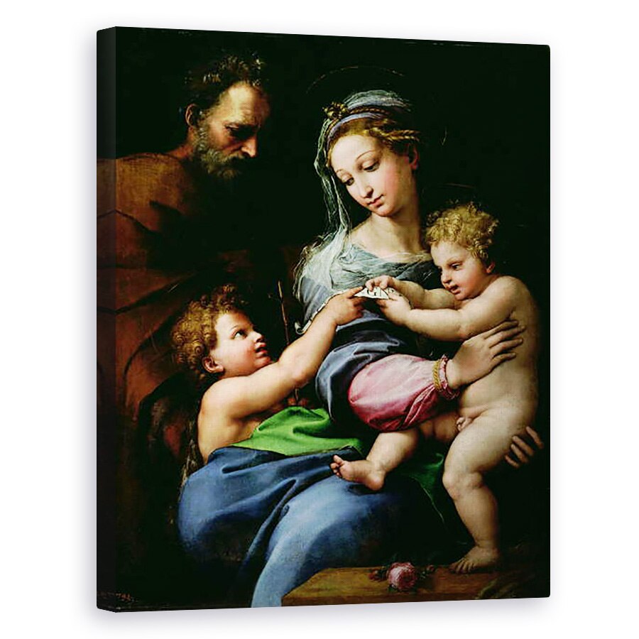Tablou canvas - Raphael - Fecioara, 60 x 75 cm