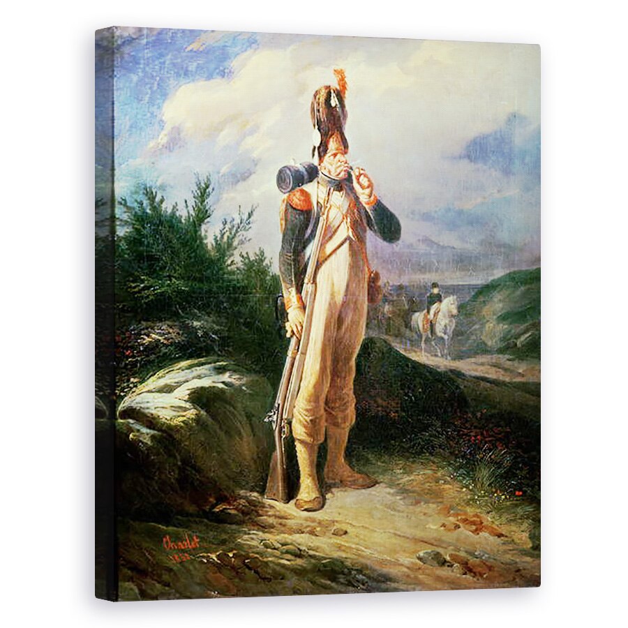 Tablou canvas - Nicolas Toussaint Charlet - Garda Grenadierilor, 60 x 75 cm