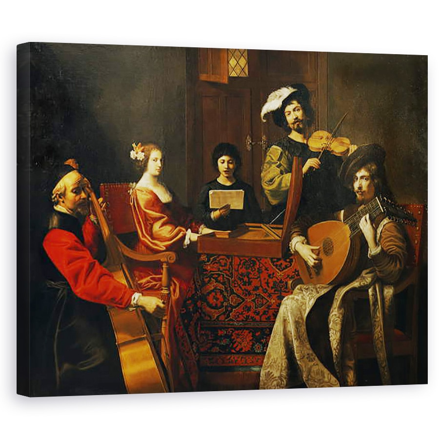 Tablou canvas - Nicolas Tournier - Concertul, 60 x 75 cm