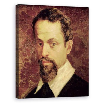Tablou canvas - Scoala Italiana - Claudio Monteverdi 1567-1643, 80 x 100 cm Tablou canvas - Scoala Italiana - Claudio Monteverdi 1567-1643, 80 x 100 cm