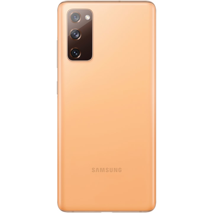 Смартфон Samsung Galaxy S20 FE (2021), Dual SIM, 128GB, 6GB RAM, 4G, Cloud Orange