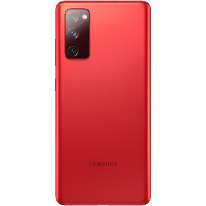 Смартфон Samsung Galaxy S20 FE (2021), Dual SIM, 128GB, 6GB RAM, 4G, Cloud Red
