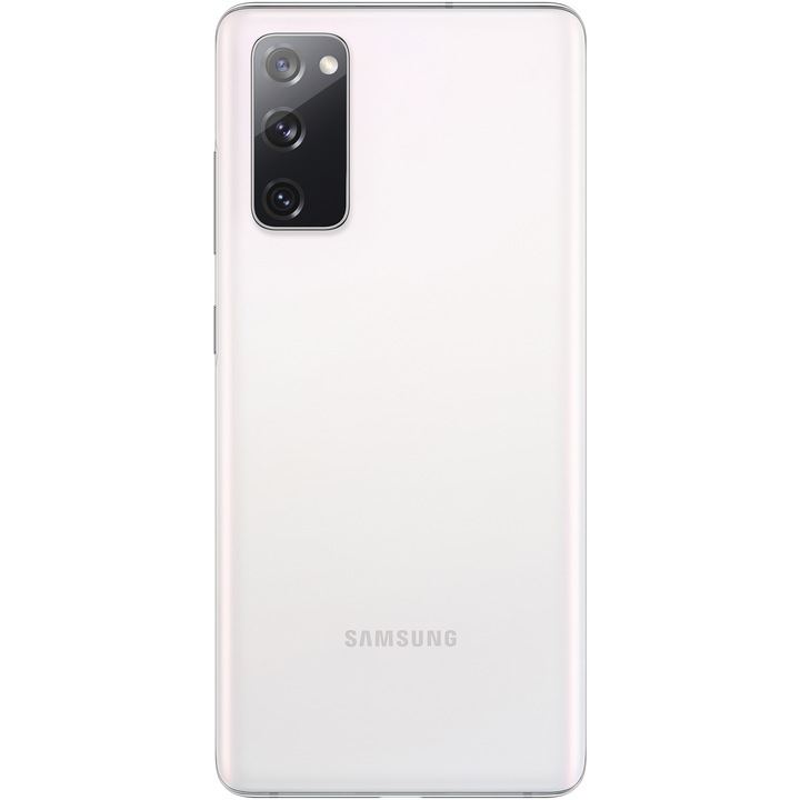 Samsung Galaxy S20 FE (Snapdragon) Mobiltelefon, Kártyafüggetlen, Dual SIM, 128GB, LTE, Fehér
