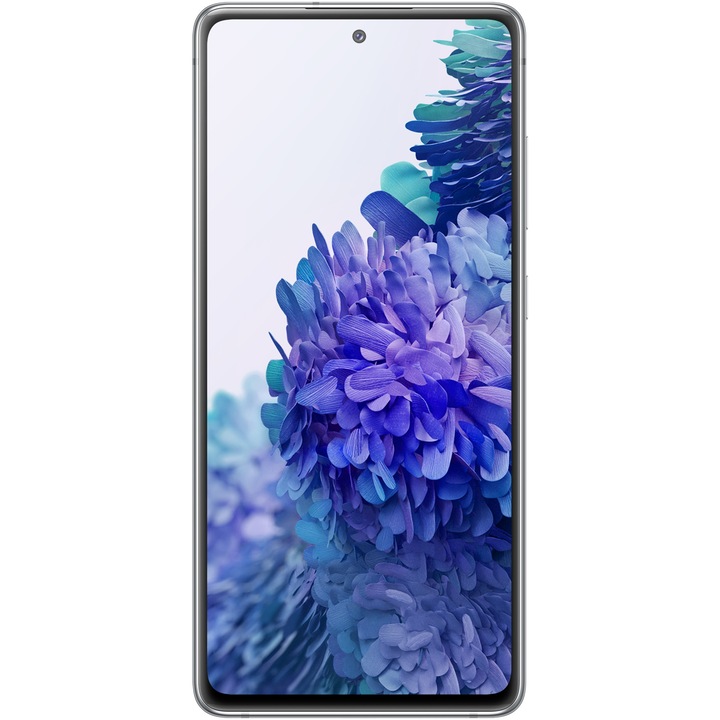 Samsung Galaxy S20 FE (Snapdragon) Mobiltelefon, Kártyafüggetlen, Dual SIM, 128GB, LTE, Fehér