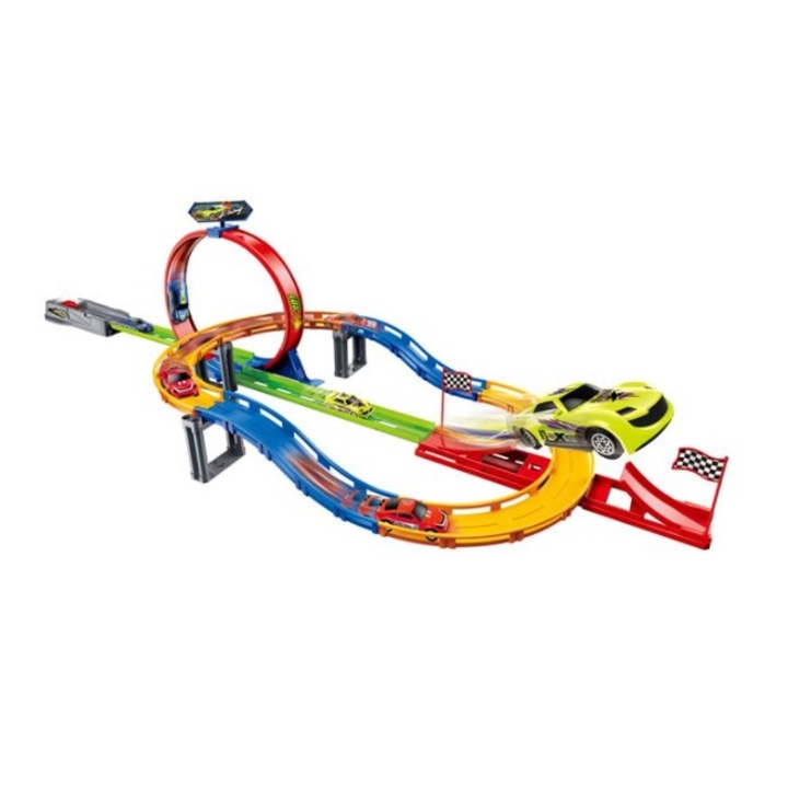 Интерактивен комплект за игра Formula 1 Race Car Loop Track за момчета, многоцветен, 36 месеца+