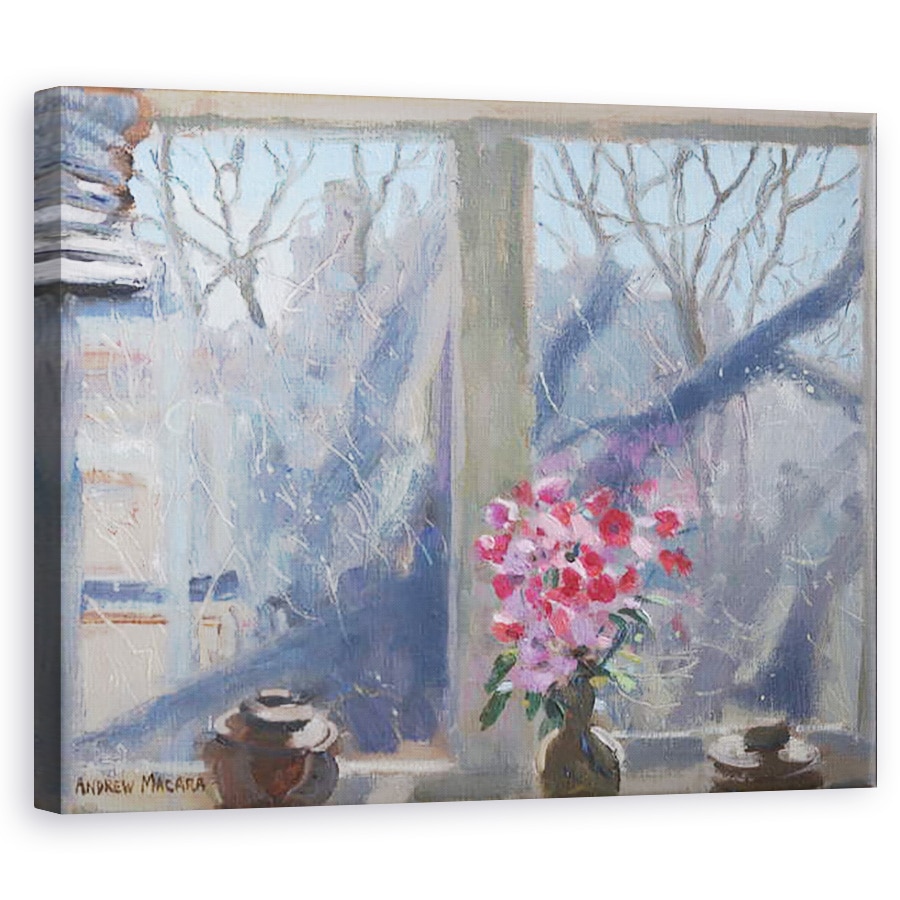 Tablou canvas - Andrew Macara - Mazare dulce in studioul artistului, 2017, 60 x 75 cm