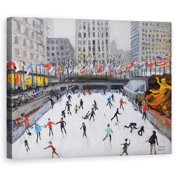 Tablou canvas - Andrew Macara - Patinaj de Craciun, Patinoar Rockerfeller, New York, 2017, 60 x 75 cm Tablou canvas - Andrew Macara - Patinaj de Craciun, Patinoar Rockerfeller, New York, 2017, 60 x 75 cm