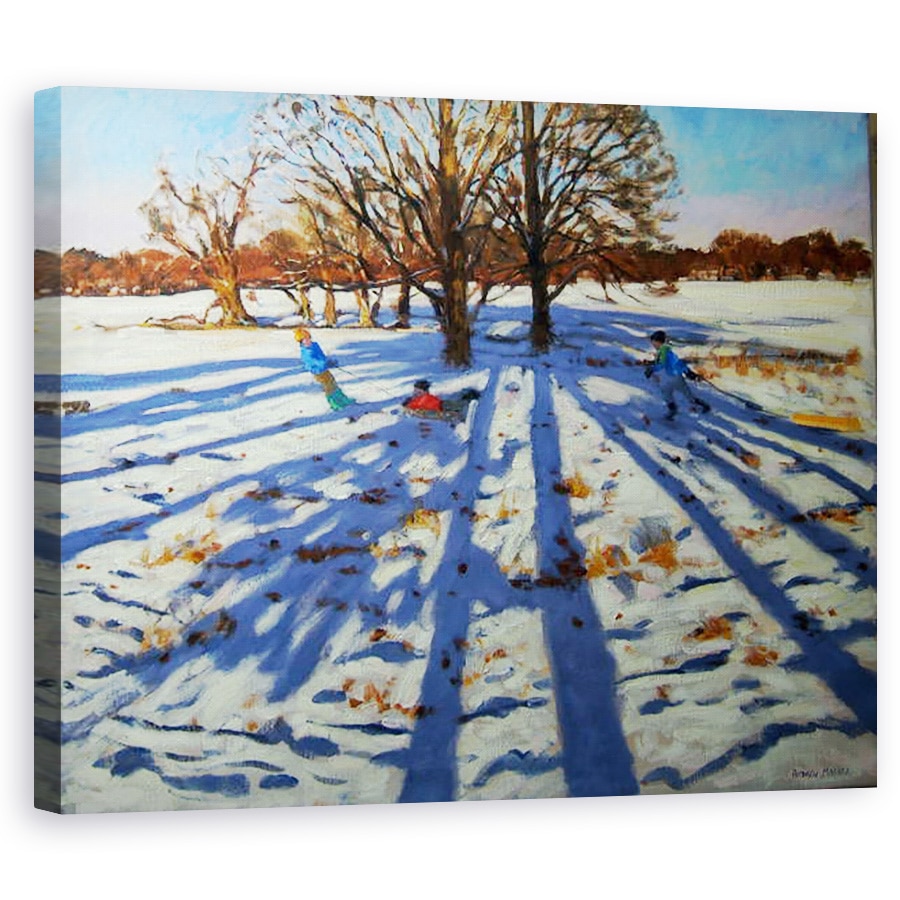 Tablou canvas - Andrew Macara - Midwinter, Calke Abbey, 60 x 75 cm