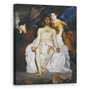 Tablou canvas - Edouard Manet - Hristos cu ingeri, 60 x 75 cm Tablou canvas - Edouard Manet - Hristos cu ingeri, 60 x 75 cm