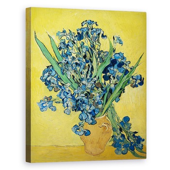 Tablou canvas - Vincent van Gogh - Irisi II, 40 x 50 cm Tablou canvas - Vincent van Gogh - Irisi II, 40 x 50 cm