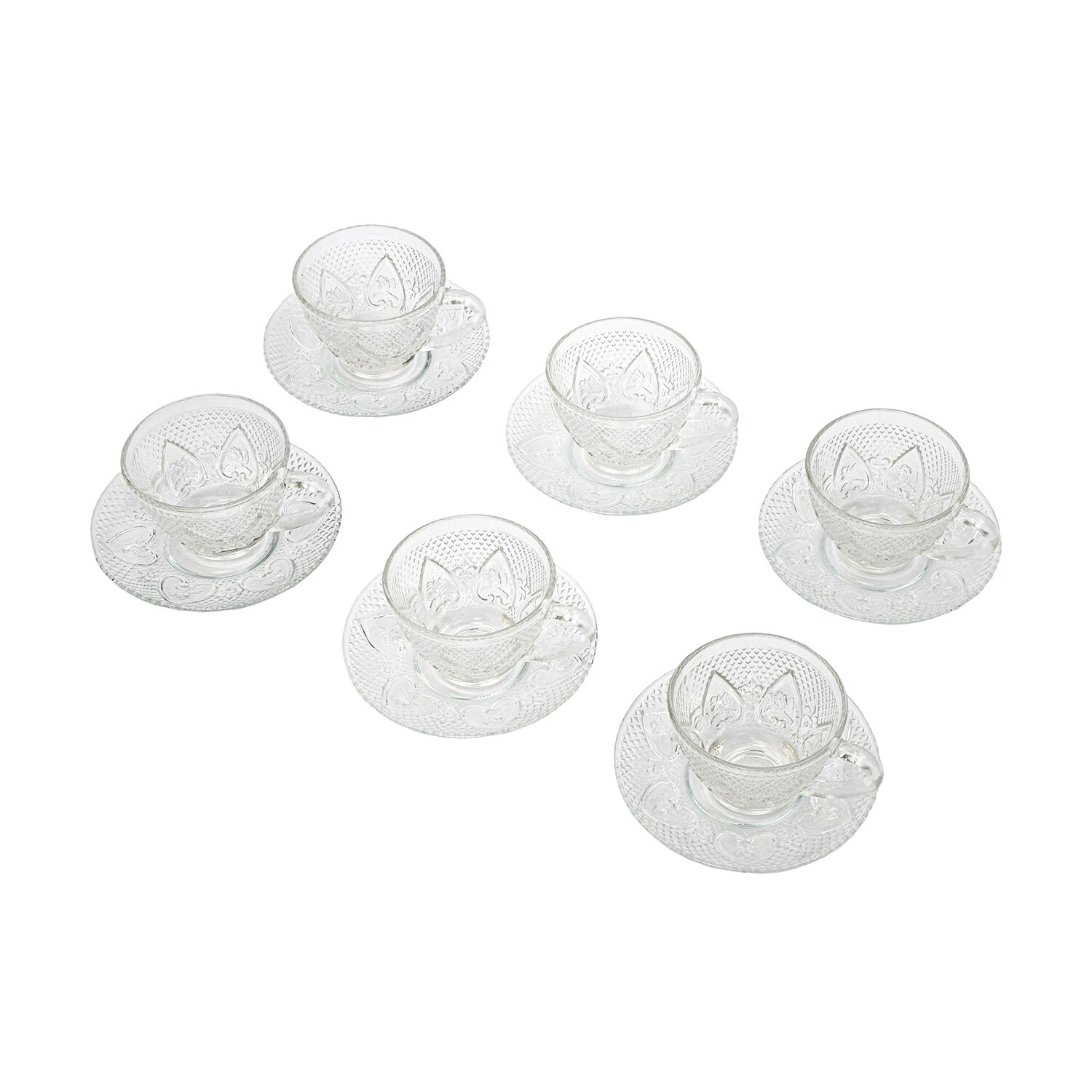 Set ceai Hearts, 210ml, 12buc