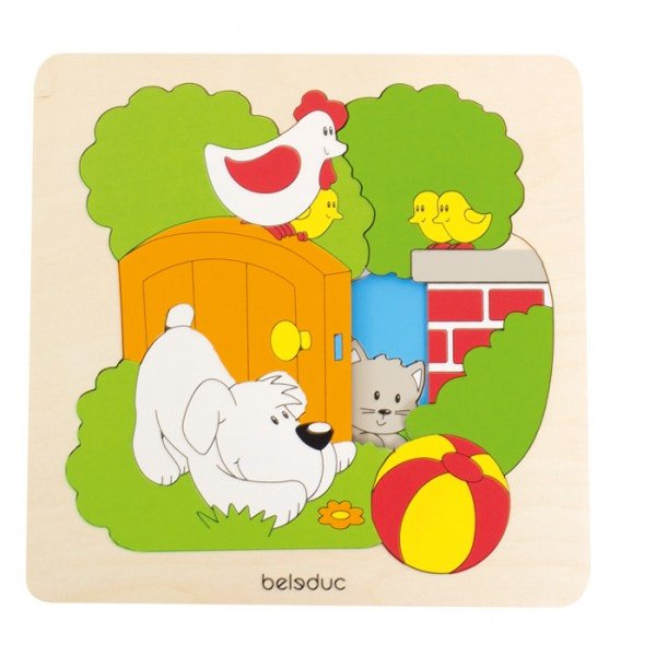 Puzzle Descopera Gradina Beleduc, Beleduc