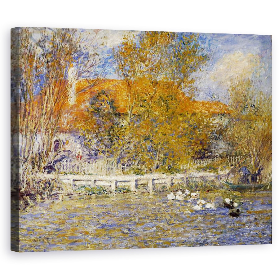 Tablou canvas - Pierre Auguste Renoir - Iazul rata, 60 x 75 cm