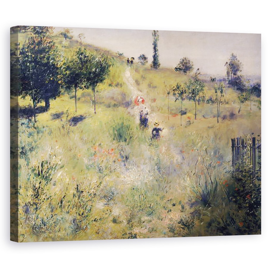 Tablou canvas - Pierre Auguste Renoir - Calea prin Iarba Lunga, 60 x 75 cm