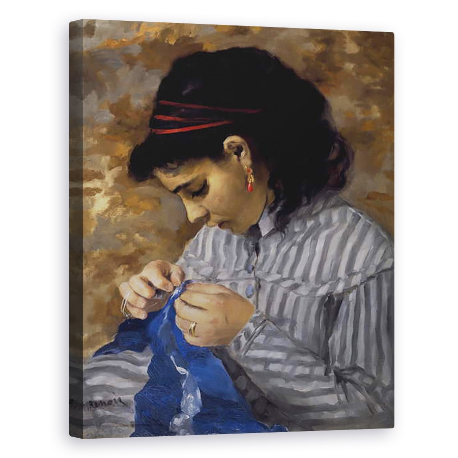 Tablou canvas - Pierre Auguste Renoir - Lise Cusut, 60 x 75 cm