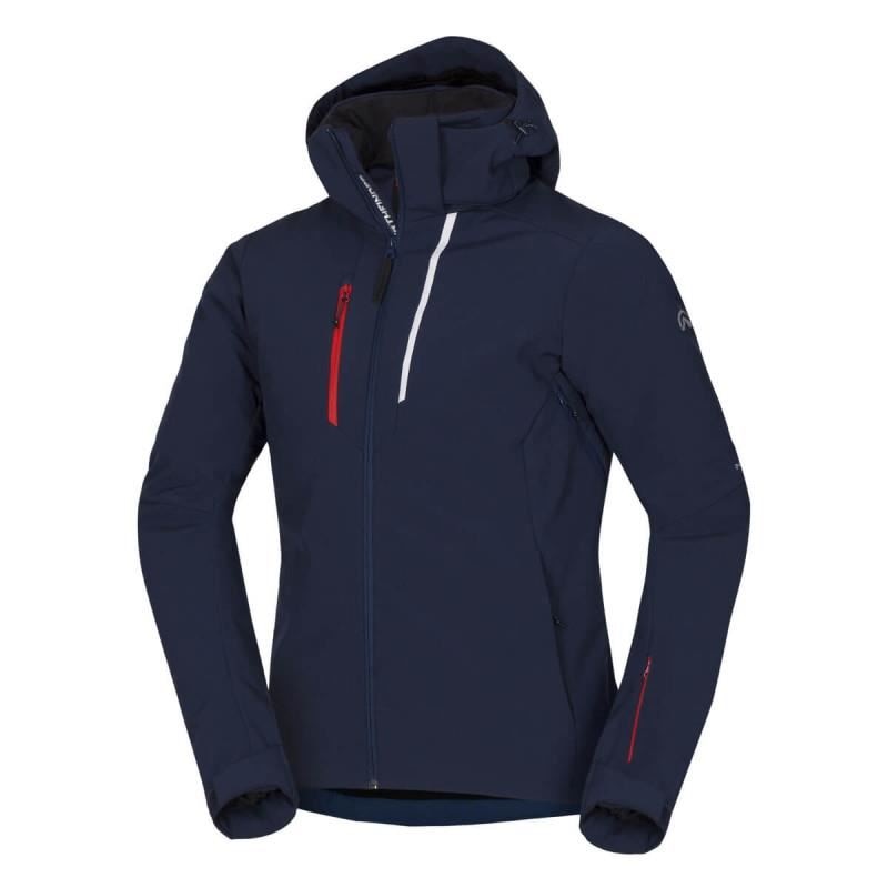Geaca barbati schi stretch Softshell 3L NORTHFINDER Florian, Bleumarin