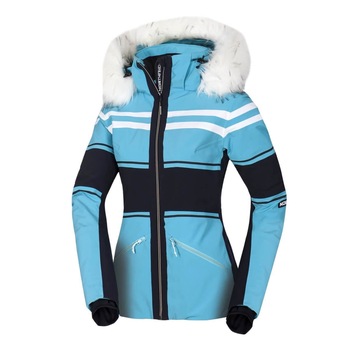 Geaca femei schi stretch NORTHFINDER Wertinela BU-4792SNW, Negru/Albastru Geaca femei schi stretch NORTHFINDER Wertinela BU-4792SNW, Negru/Albastru