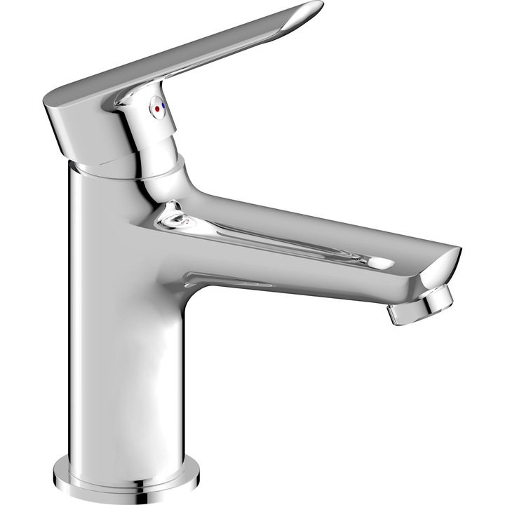 Смесител за умивалник Inter Ceramic ICF 1279198, Хром, Керамичен патрон