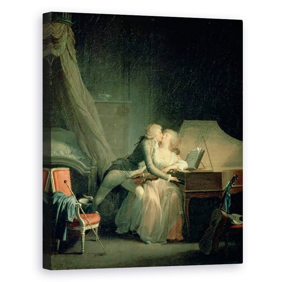 Tablou canvas - Louis Leopold Boilly - Preludiu, 40 x 50 cm