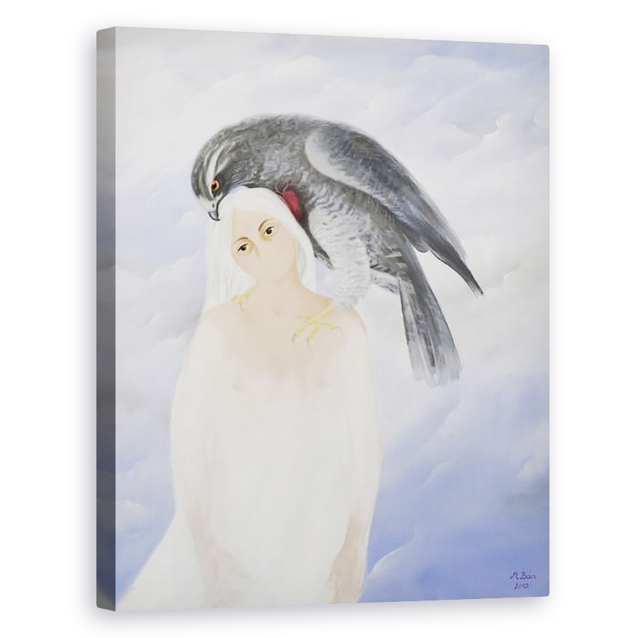 Tablou canvas - Magdolna Ban - Greutatea, greutatea, greutatea paralizanta pe mine, 60 x 75 cm